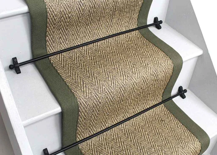 Herringbone Sisal Stair