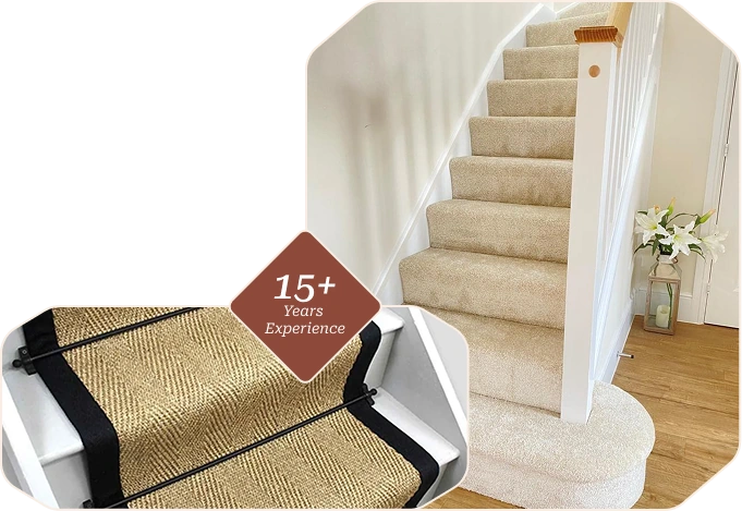 Modern Sisal Stair Carpet UAE