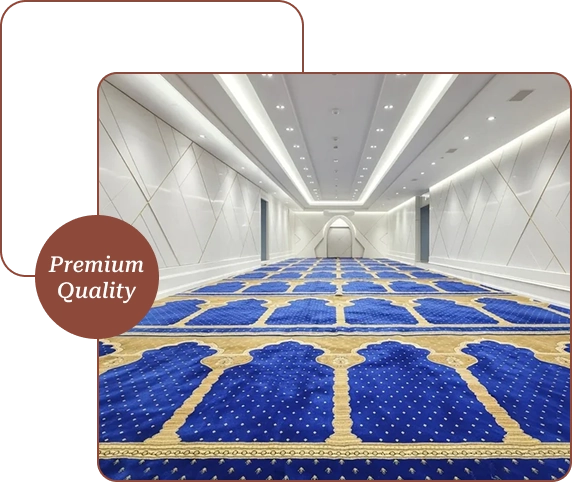 Mosque Wall to wall carpet