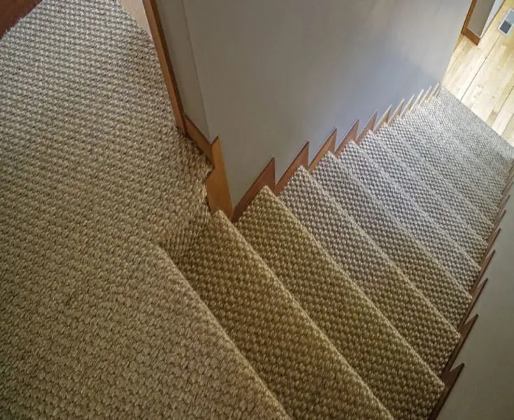 sisal stair carpts
